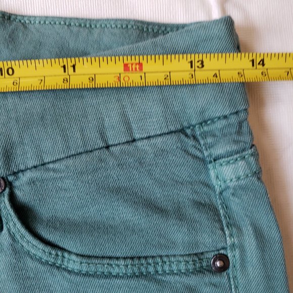 Mother The Looker Ankle In Blue Lagoon Skinny Fit Stretch Jeans - Picture 4 of 10